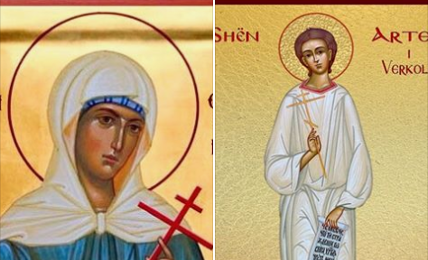 Dëshmore Agripnia dhe shoqet e saj Paula, Vasa dhe Agathonika