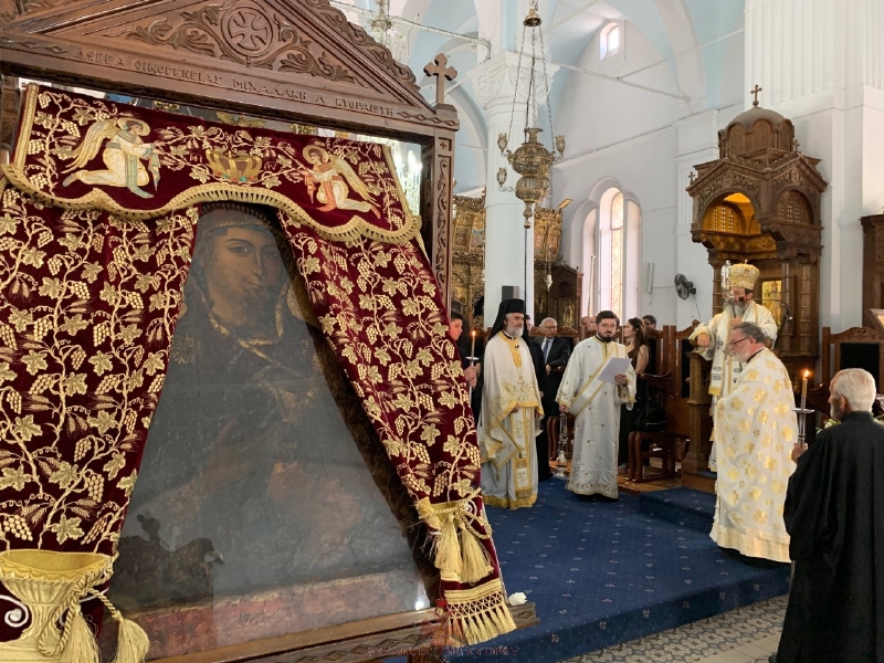Στην Παναγία Φανερωμένη Λευκωσίας ο Επίσκοπος Μεσαορίας