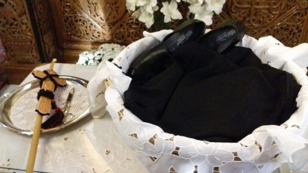 Η κουρά της αδελφής Μακρίνας στην Ι.Μ.Παναγίας Καλαμούς Ξάνθης