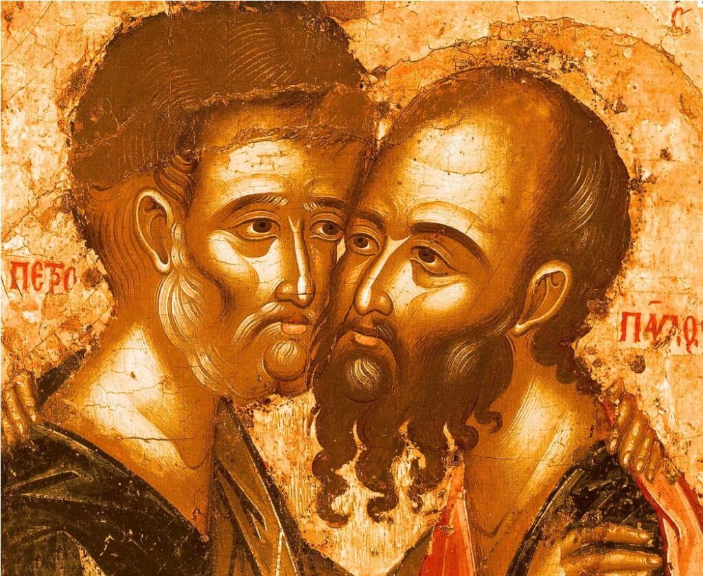 Γιορτή των Αγίων Αποστόλων Πέτρου και Παύλου, καθ. Ι-Φουντούλη