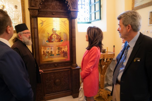 Στο κελί του Παπαφλέσσα αντιπροσωπεία του “Ελλάδα 2021”