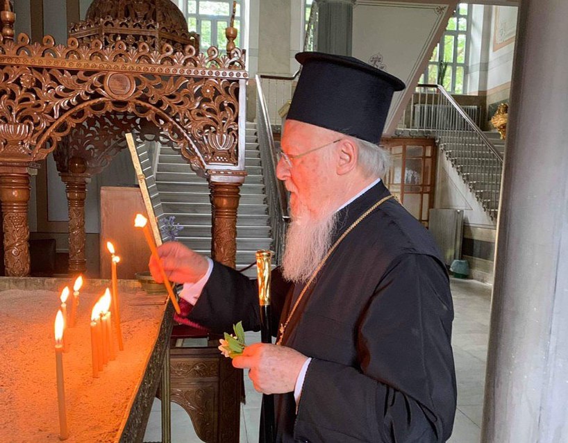 Ευχές δέχθηκε ο Οικουμενικός Πατριάρχης