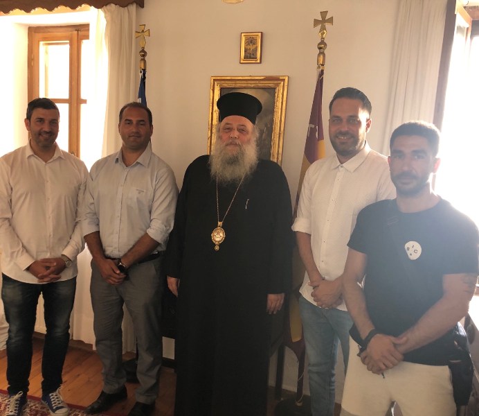 Αθλητικός Όμιλος της Νάξου στον Μητροπολίτη Παροναξίας