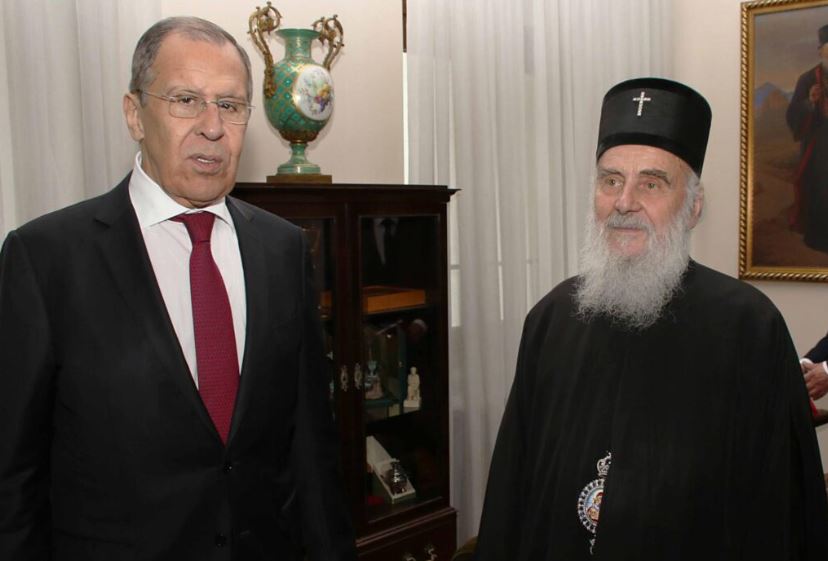 Ο Ρώσος Υπ. Εξωτερικών στον Πατριάρχη Σερβίας