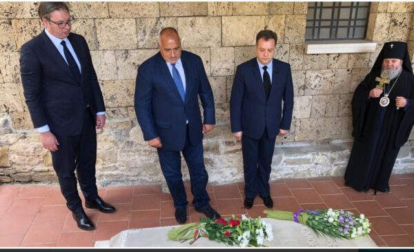 Historic visit by Serbian PM to Bulgarian city of Veliko Tarnovo, place of repose of St. Sava