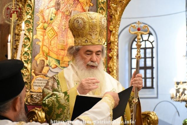 “Η γη της Παλαιστίνης είναι ποτισμένη με το αίμα Αγίων”