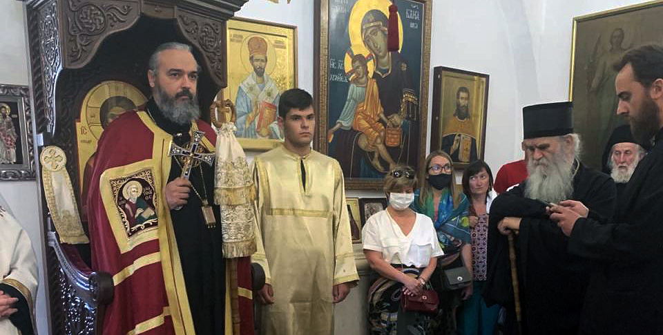 Епископ далматински Никодим посетио Цетињски манастир