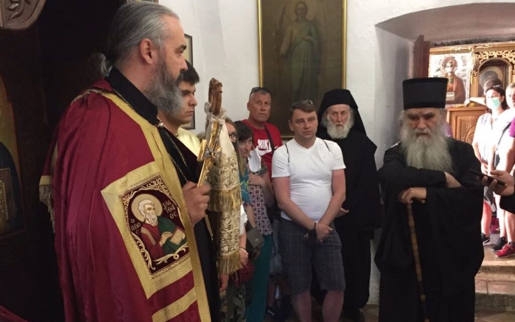 Епископ далматински Никодим посјетио Цетињски манастир