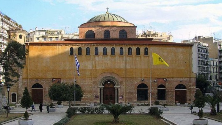 Εργασίες αποκατάστασης στην Αγία Σοφία της Θεσσαλονίκης