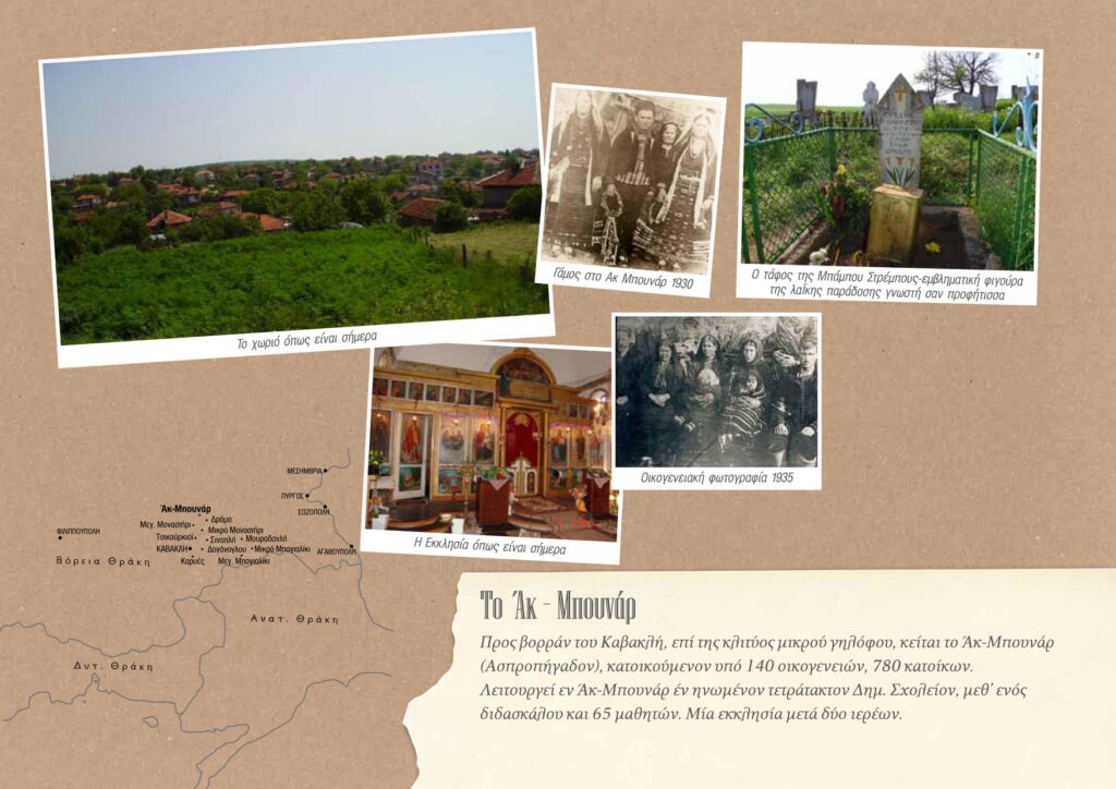 Λαογραφικά του Ακ Μπουνάρ της Ανατολικής Ρωμυλίας