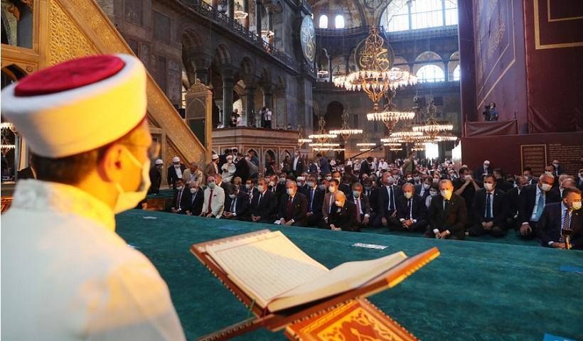 ΑΓΙΑ ΣΟΦΙΑ: Οι αντιδράσεις της διεθνούς κοινότητας απέναντι στο θρησκευτικό παραλήρημα Ερντογάν – Το «Τη Υπερμάχω» ακούστηκε παντού