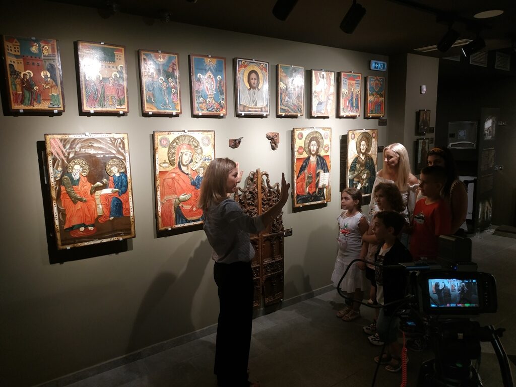 Συνεχίζονται οι επισκέψεις στο Μουσείο Βυζαντινής Τέχνης κ’ Πολιτισμού Μακρινίτσας