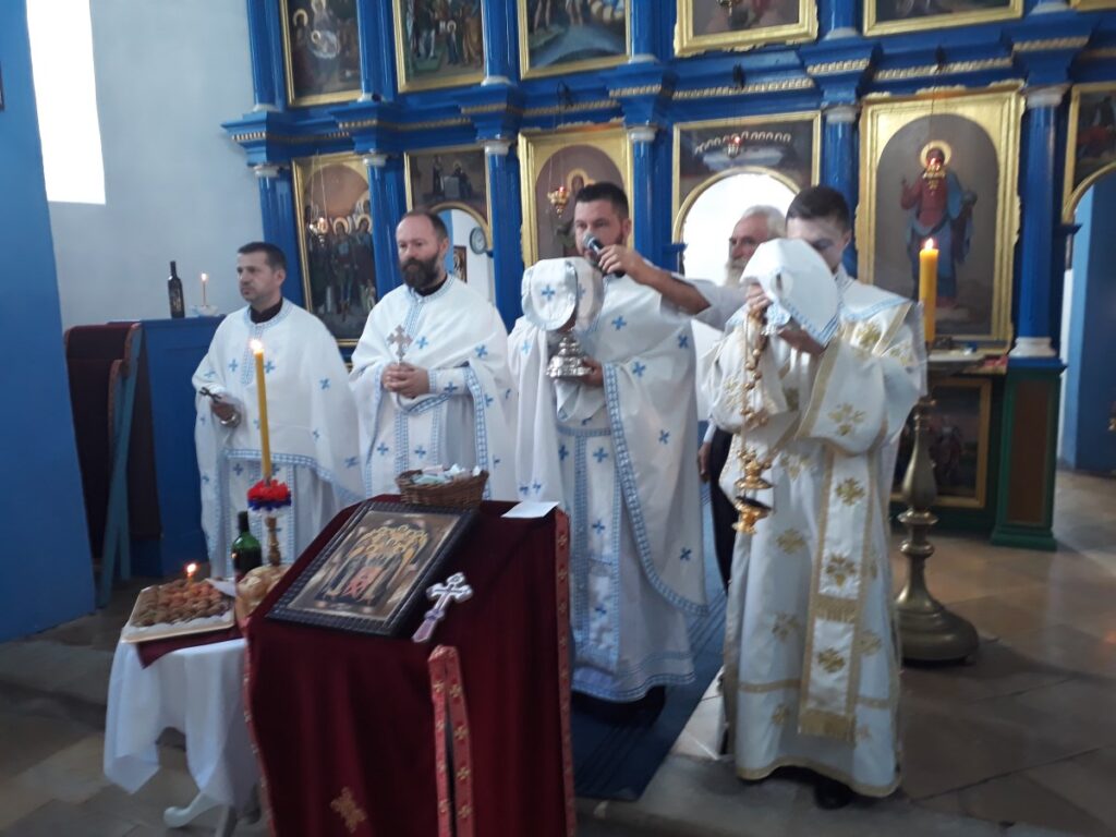 Литургијска свечаност у част храмовне славе у Бранковини