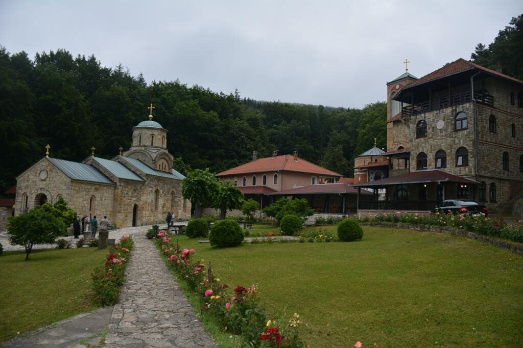 Литургијско сабрање у манастиру Тресије