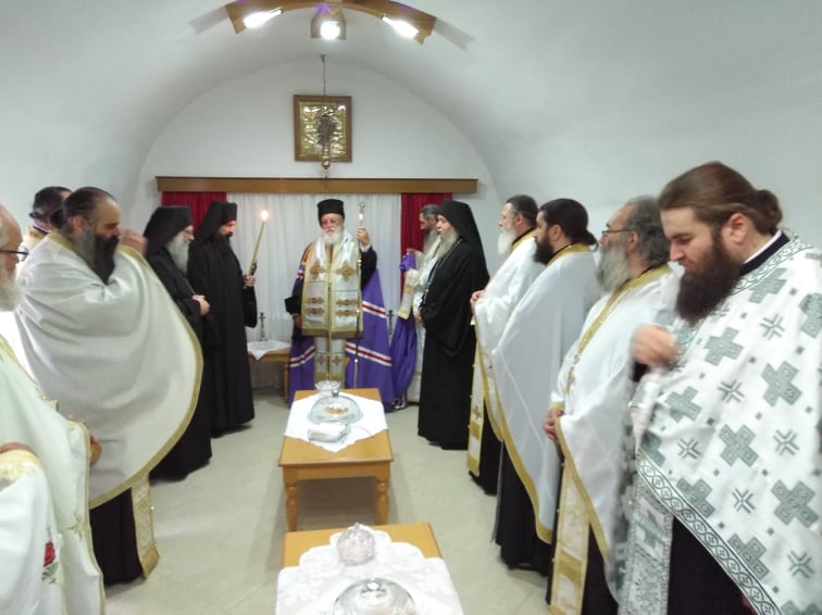 Κουρά Μοναχού στην Ιερά Μονή Νεστάνης