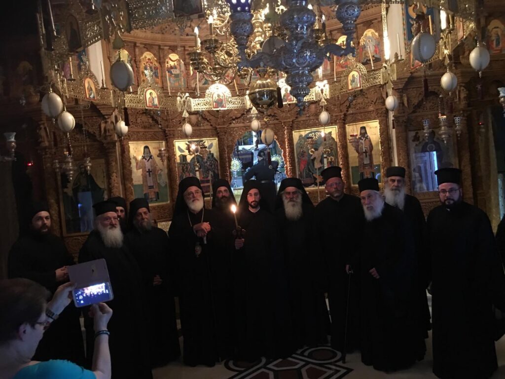 Κουρά Μοναχού στην Ιερά Μονή Αγκαράθου