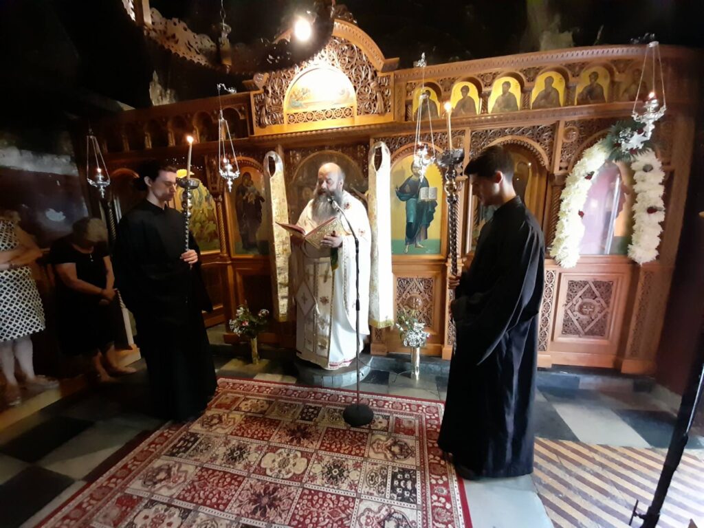 Η μνήμη του Αγίου Παντελεήμονος στην Ιερά Μονή Αγίου Βλασίου Στυλίδος
