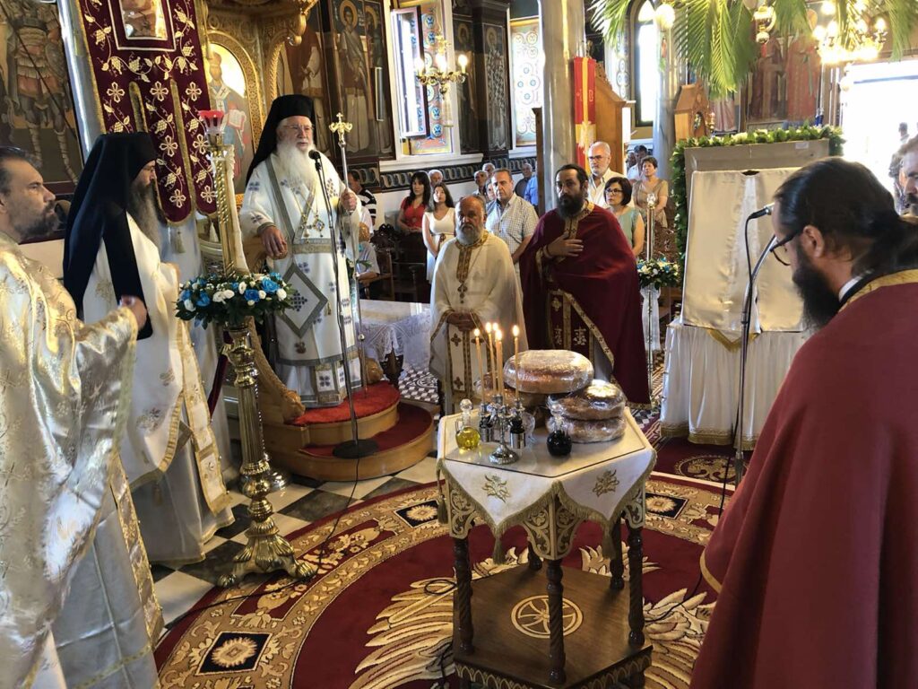 Τίμησαν τον Προφήτη Ηλία στην Μητρόπολη Θηβών και Λεβαδείας