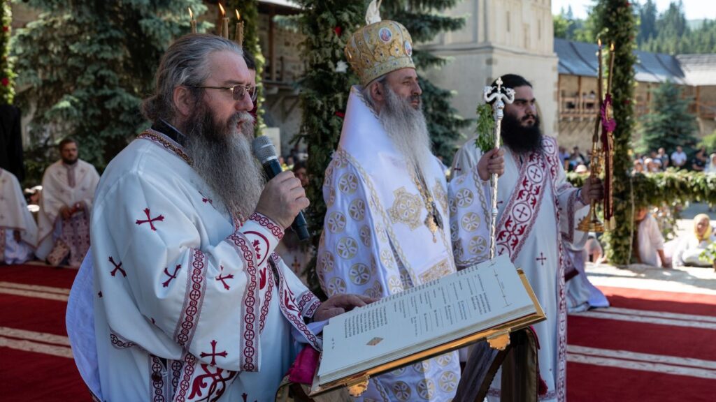 Putna Monastery holds celebrations of St Stephen the Great in absence of Abp Pimen for first time