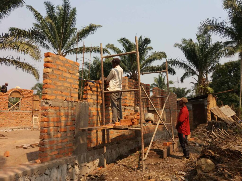 Πρόοδος στην ανοικοδόμηση του Αγίου Παϊσίου στην Κανάγκα