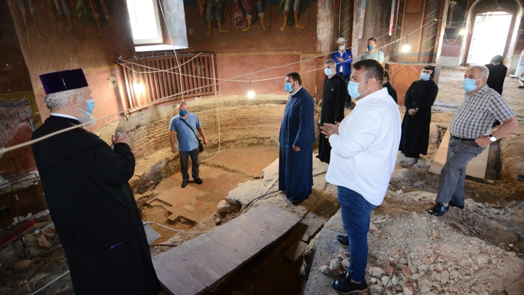 Târgovişte: Descoperiri arheologice în timpul lucrărilor de restaurare la Mănăstirea Viforâta