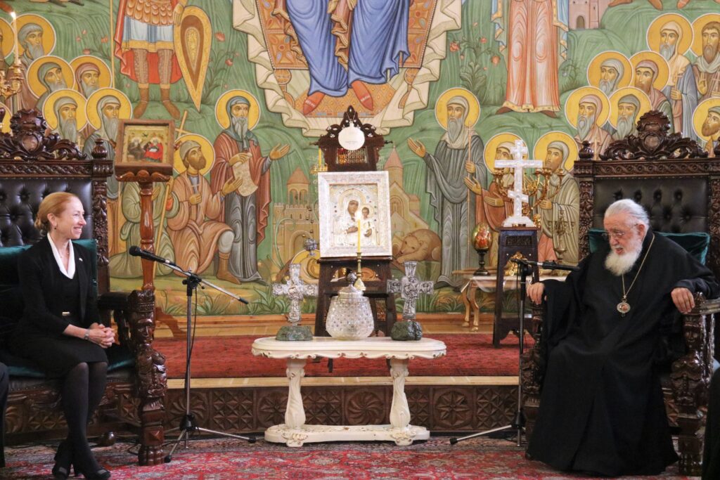 Ευχές Πατριάρχη Γεωργίας προς Πρέσβη των ΗΠΑ για την 4η Ιουλίου