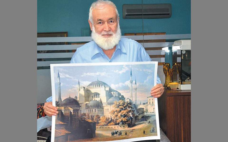 Το «τάμα» του Ισμαήλ Καντεμίρ να γίνει η Αγιά Σοφιά τζαμί