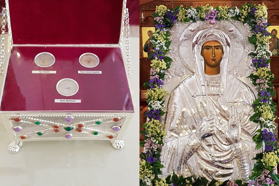 Εορτή της Αγίας Μαρίνας στο Δάσος Άχνας