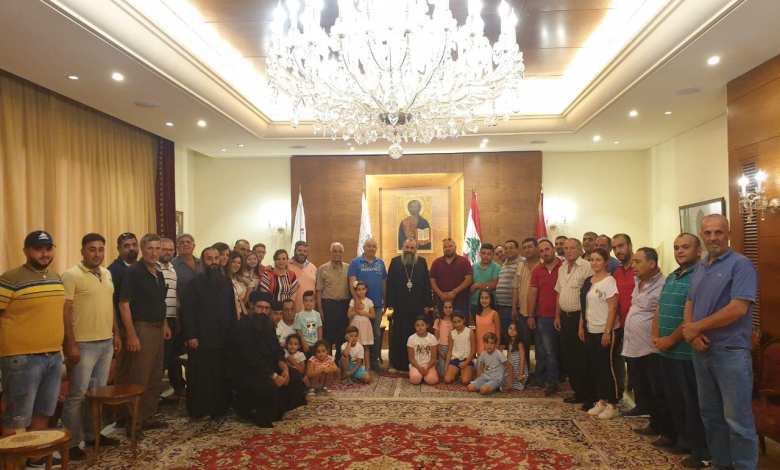 المتروبوليت أنطونيوس الصوري يلتقي وفدا” من اهالي رعيت