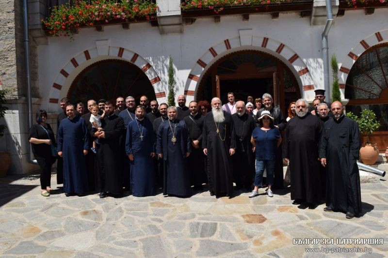 Архиерейско богослужение в Бачковския манастир