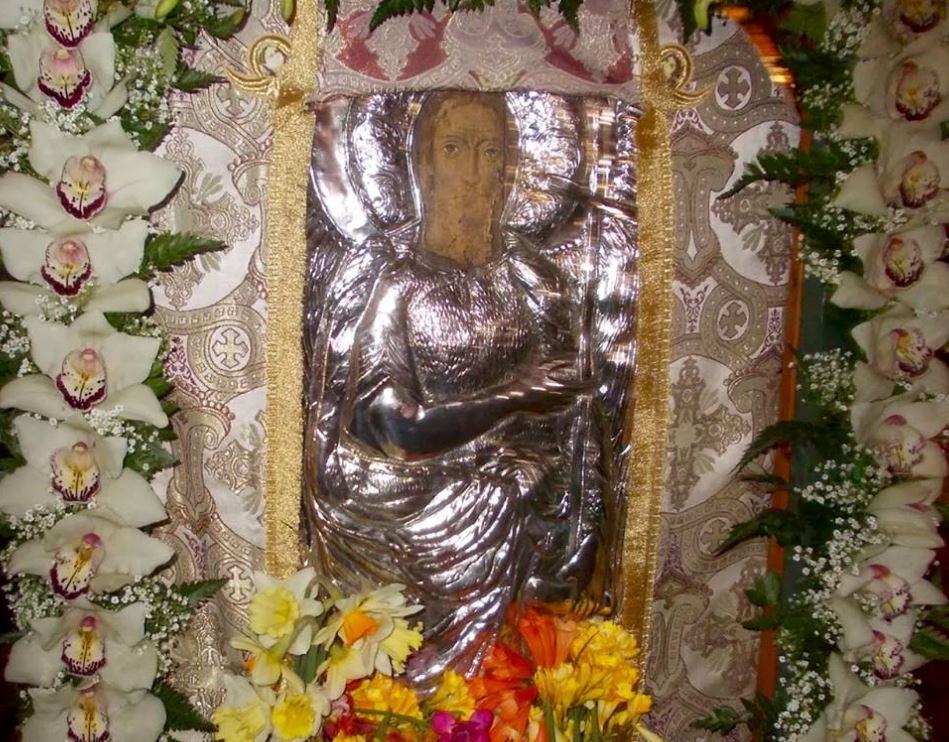 Ι. εικόνα του Αγ. Ιωάννου από τα Κατούνια στην Παναγία Φανερωμένη