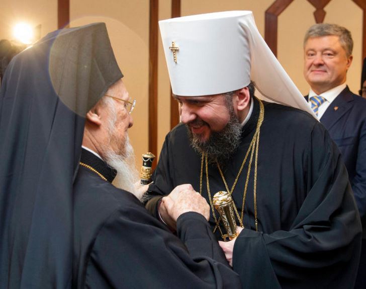 Επιστολή στήριξης στον Οικουμενικό Πατριάρχη από τον Μητροπολίτη Κιέβου