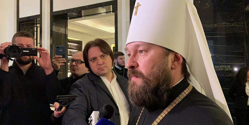 Митрополит Иларион: РПЦ не прекратит поддержку Антиохийской церкви