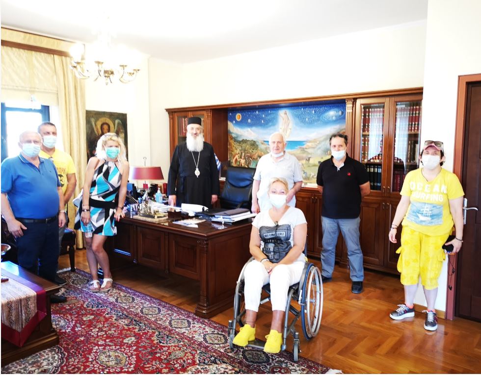 Ο Μητροπολίτης Αλεξανδρουπόλεως συναντήθηκε με τα ΑΜΕΑ Έβρου