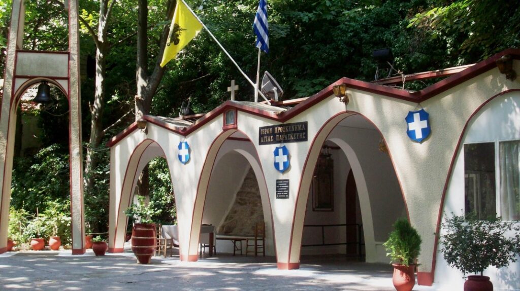 ANOIKTΗ η Αγία Παρασκευή Τεμπών για την εορτή της