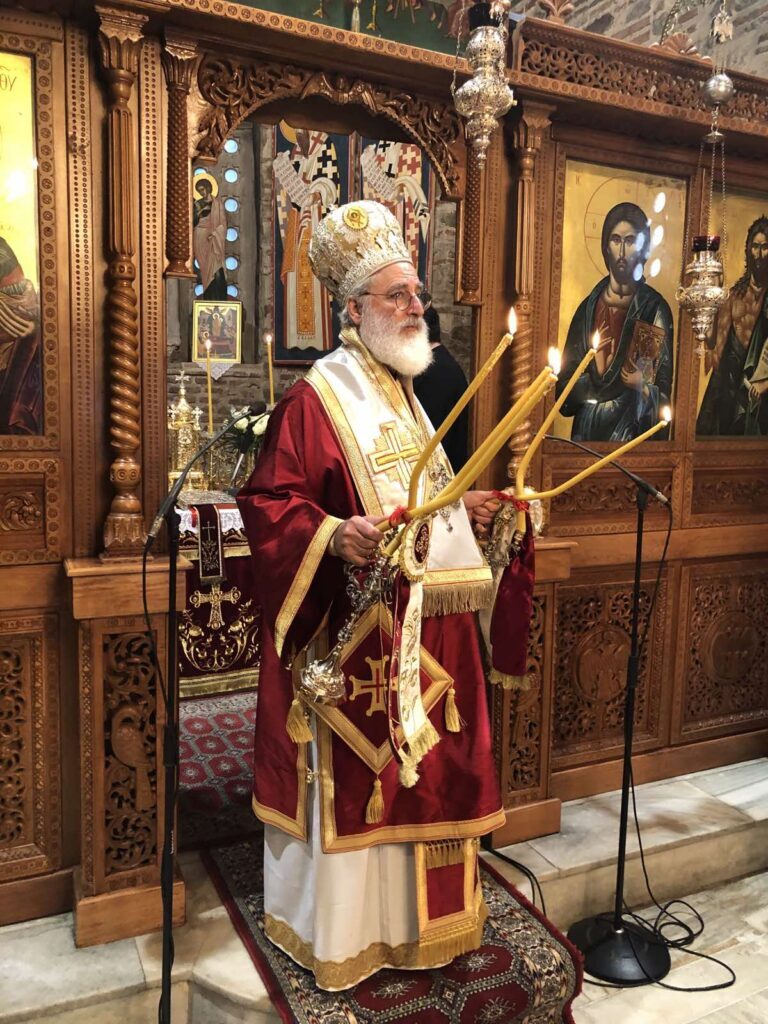 Ο Μητροπολίτης Αρκαλοχωρίου στην πανήγυρη του Αγίου Παντελεήμονος Θεσσαλονίκης