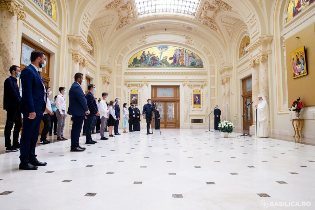 Εκπρόσωποι της Ορθόδοξης Νεολαίας στον Πατριάρχη Δανιήλ