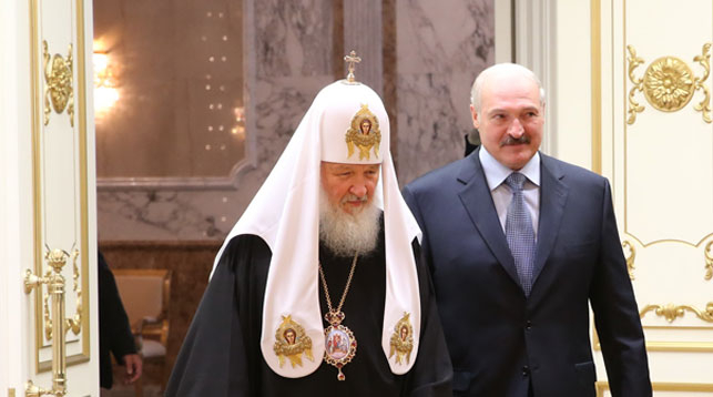 Святейший Патриарх Кирилл поздравил А.Г. Лукашенко с победой на выборах Президента Республики Беларусь