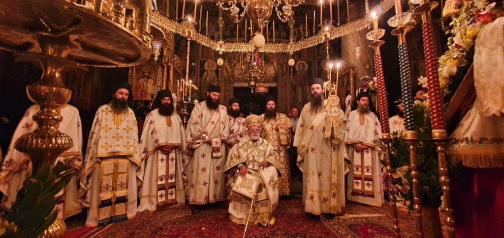 Визит Митрополита Анейского на Афон