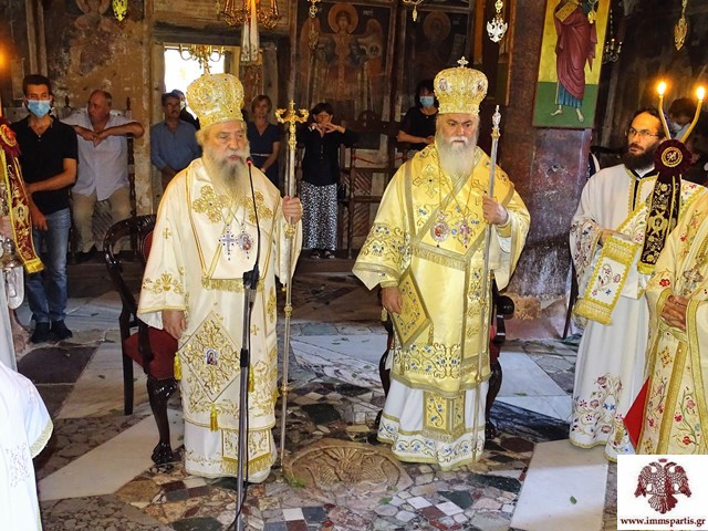 Λαμπρός εορτασμός στην Ιερά Μονή Ζερμπίτσης στον Ταΰγετο