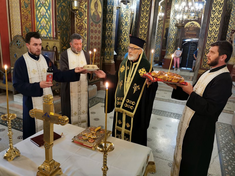 Patriarhul Iustin a fost pomenit la Curtea de Argeș