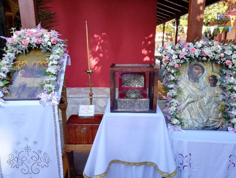 Πανηγύρισε η Ιερά Μονή Κοιμήσεως της Θεοτόκου Μακρυμάλλη Ψαχνών