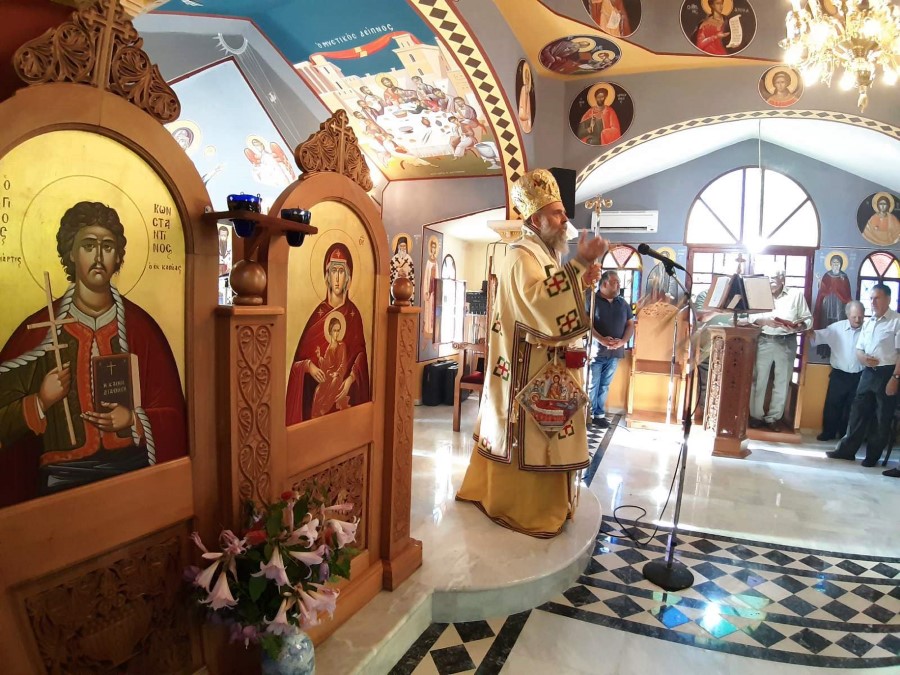 Ιερά μνήμη του αγίου Κωνσταντίνου του εκ Καππούας