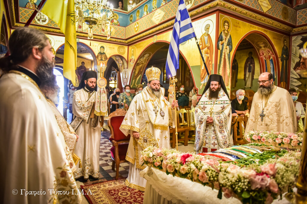 Έψαλλαν τα εγκώμια σύμφωνα με το Ιεροσολυμίτικο Τυπικό στον Λαγκαδά