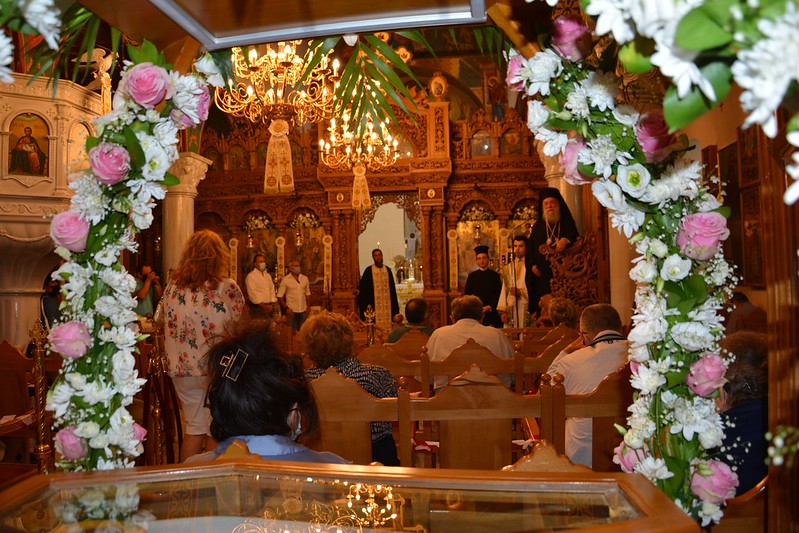 Η Απόδοση της Κοιμήσεως στη Νέα Ηρακλείτσα Ελευθερών