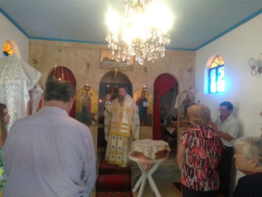 Στη Νήσο Κάλαμο του Ιονίου τίμησαν την Θεοτόκο