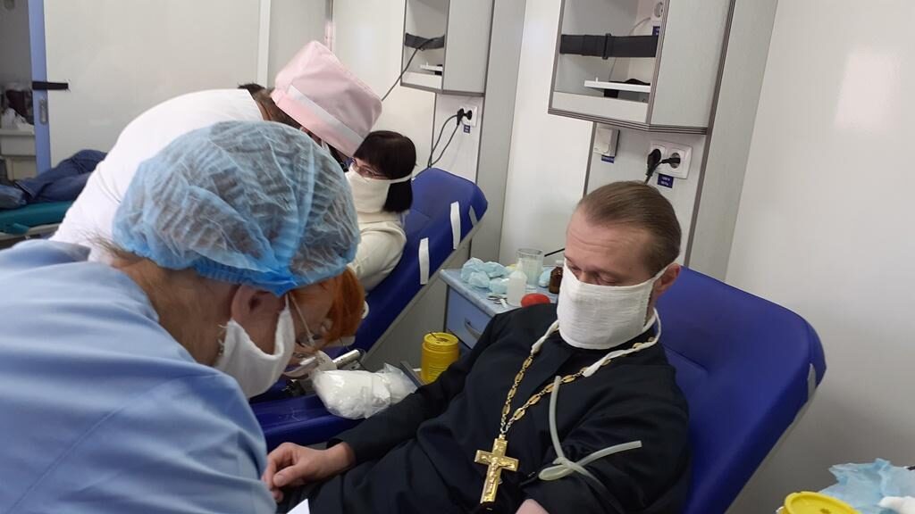 В Брянской епархии в очередной раз прошел день православного донора