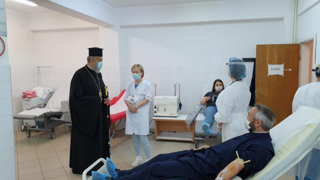 Arhiepiscopul Irineu către donatori: Sângele donat va contribui la susținerea vieții umane