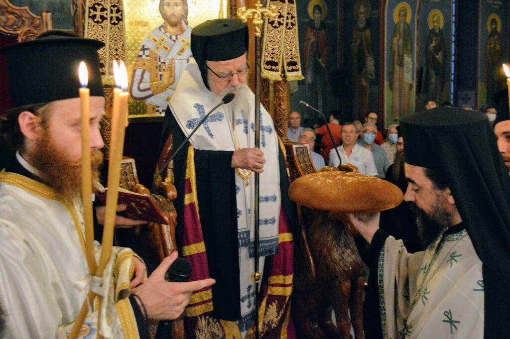 Πρώτος Αρχιερατικός Εσπερινός του Αγίου Καλλινίκου