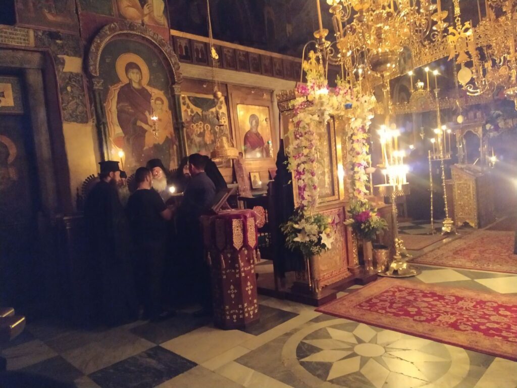На Афоне празднуют Успение Богородицы